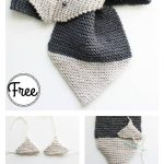 Adjustable Fox Scarf Free Knitting Pattern