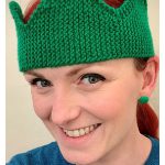 Christmas Cracker Hat or Crown Free Knitting Pattern