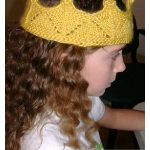 Elegant Crown Free Knitting Pattern