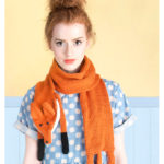 Faux Fox Animal Scarf Stole Free Knitting Pattern