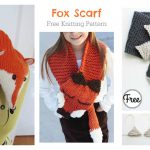 Fox Scarf Free Knitting Pattern