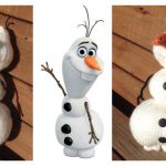 Olaf from Frozen Amigurumi Free Knitting Pattern