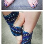 Trikonasana Yoga Socks Free Knitting Pattern