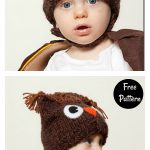 Baby Owl Hat Free Knitting Pattern