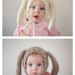 Bulky Bunny Bonnet Free Knitting Pattern