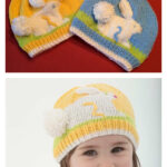 Bunny Hat Free Knitting Pattern