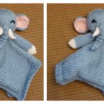 Cutie Elephant Blankie Free Knitting Pattern