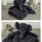 Elephant Lovey Free Knitting Pattern