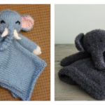 Elephant Lovey Free Knitting Pattern