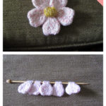 Flower Free Knitting Pattern