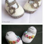 Mary Jane Booties Free Knitting Pattern