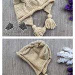 Owl Hat Free Knitting Pattern and Video Tutorial