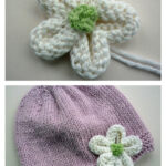 Quick and Easy Flower Free Knitting Pattern