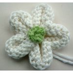 Quick and Easy Flower Free Knitting Pattern