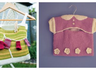 Cute Peg Bag Free Knitting Pattern