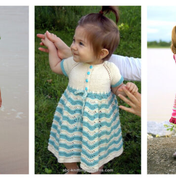 Best Sunday Baby Dress Free Knitting Pattern