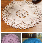 Flower Doily Free Knitting Pattern