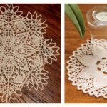 Flower Doily Free Knitting Pattern