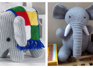 Amigurumi Elephant Free Knitting Pattern