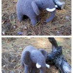 Ellery the Elephant Free Knitting Pattern