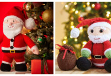 10+ Christmas Santa Free Knitting Pattern