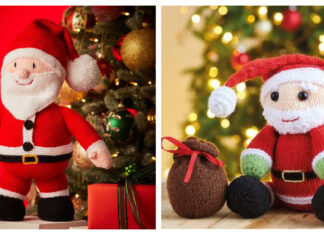 10+ Christmas Santa Free Knitting Pattern