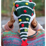 Christmas Tree Beanie Knitting Pattern