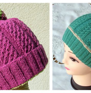 Huggy Hat Free Knitting Pattern