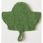 Leaf Dishcloth Free Knitting Pattern