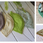 Leafy Washcloth Free Knitting Pattern