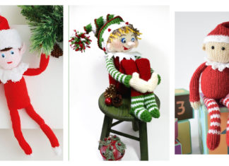 Amigurumi Elf Free Loom Knitting Pattern