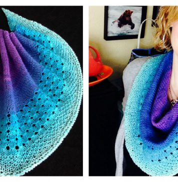 Elk Tooth Shawl Free Knitting Pattern