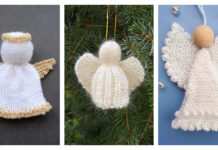 Christmas Angel Ornament Free Knitting Patterns