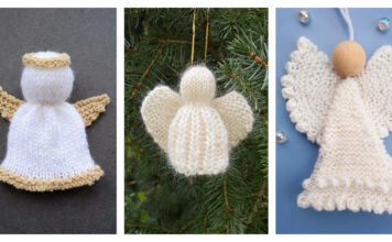 Christmas Angel Ornament Free Knitting Patterns