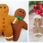 Gingerbread Man Free Knitting Pattern