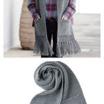 Pocket Scarf Free Knitting Pattern