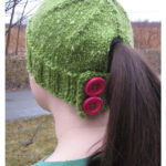 Ponytail Hat Free Knitting Pattern