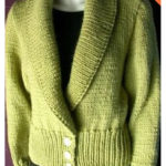 Shawl Collar Cardigan Free Knitting Pattern