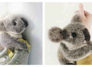 Koala Amigurumi Free Knitting Pattern