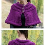 Classic Capelet Free Knitting Pattern