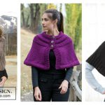 Classic Capelet Free Knitting Pattern