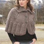 Novelette Capelet Free Knitting Pattern