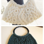 Cabled Bag Free Knitting Pattern