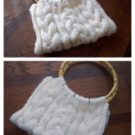 Plait Cable Purse Free Knitting Pattern