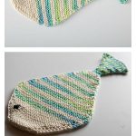 Fish Washcloth Free Knitting Pattern