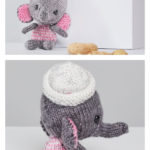 Little Elephant Amigurumi Free Knitting Pattern