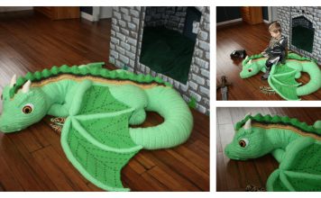The Forest Baby Dragon Knitting Pattern