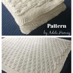 Lace Leafy Wedding Throw Knitting Pattern