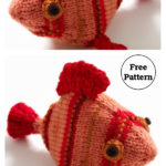 Amigurumi Frida the Fish Softie Free Knitting Pattern