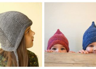 Pixie Hat Free Knitting Pattern